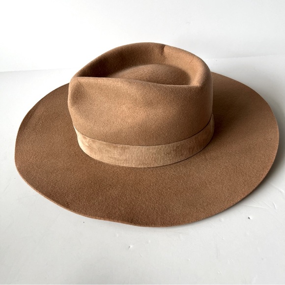 Lack of Color Australian Wool Wide Brim Fedora Rancher Hat - Picture 2 of 10